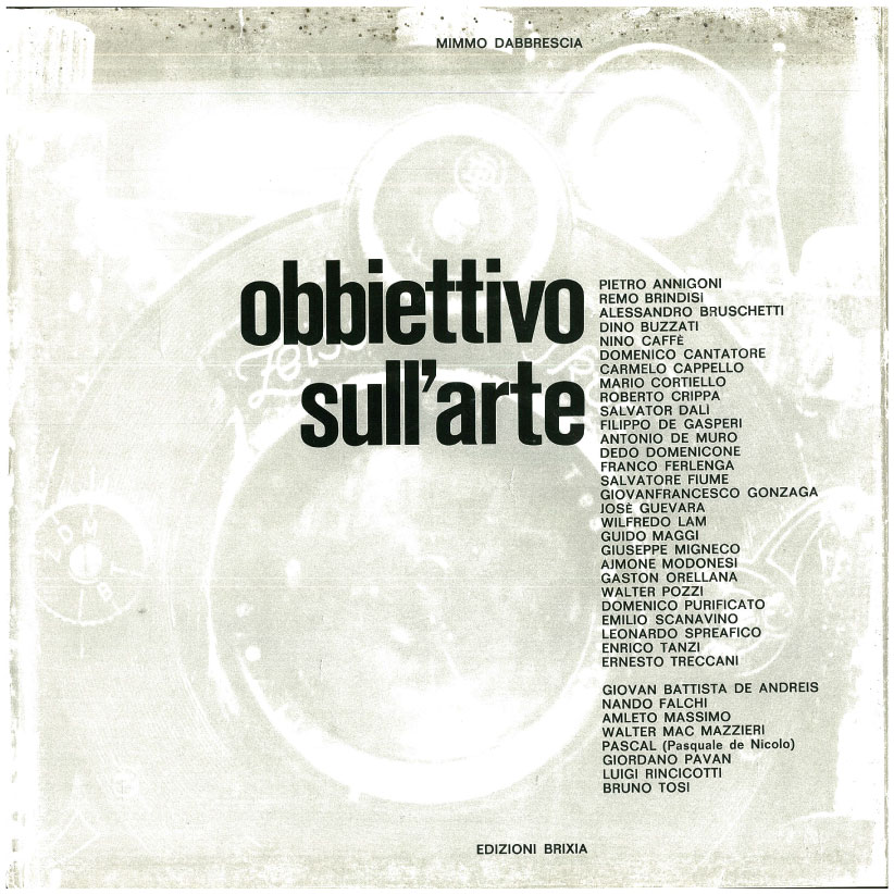 Obbiettivo sull'arte - Mimmo Dabbrescia